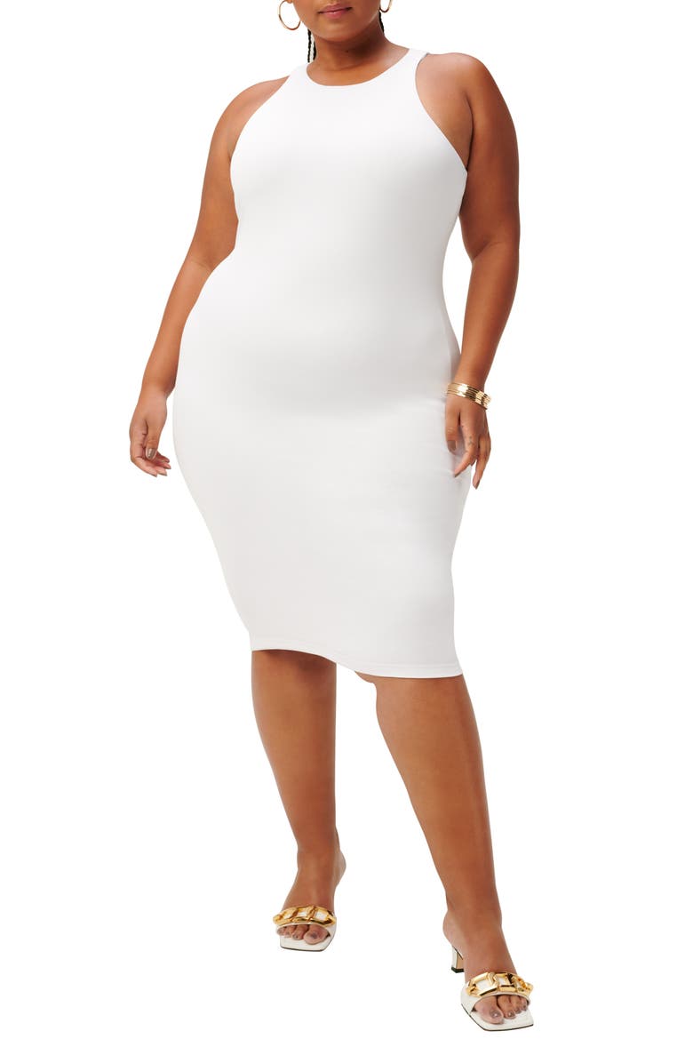  Good American The Body Sculpted Dress, Main, color, 