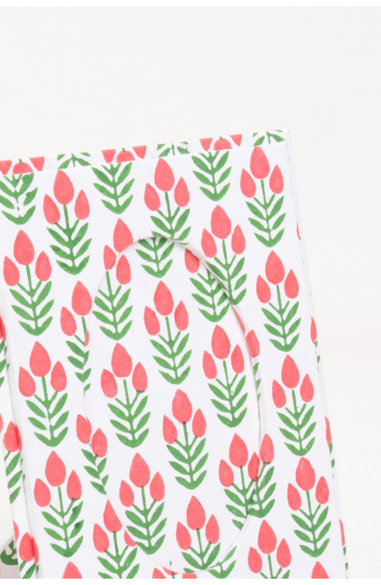 Inner Child Blockprint Picture Frame, Alternate, color, Red Poppy