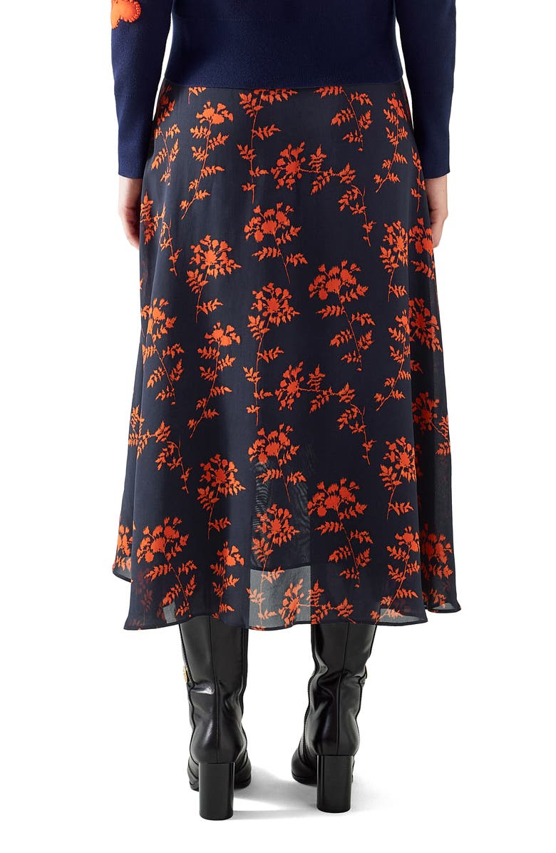 LK Bennett Krasner Midi Skirt, Alternate, color,