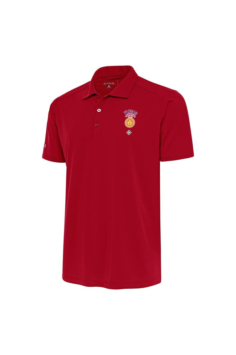 Men's Antigua Red Vargas Campeones Tribute Polo, Alternate, color, Red