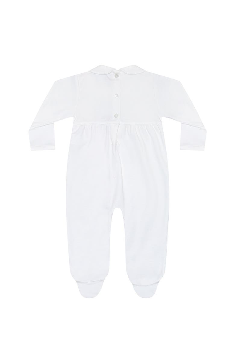 Nellapima Signature Smocked Girls Footie - Baby, Alternate, color, Pink