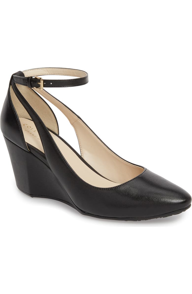 Cole Haan Lacey Cutout Wedge Pump, Main, color,