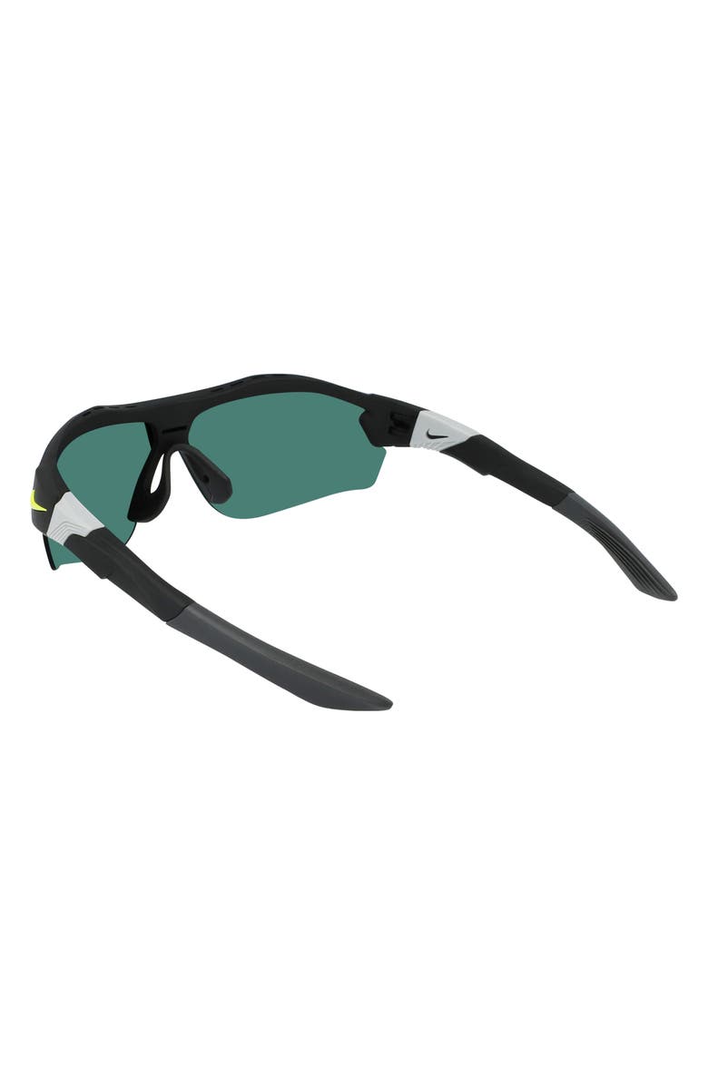 Nike Show X3 72mm Oversize Wraparound Sunglasses, Alternate, color,