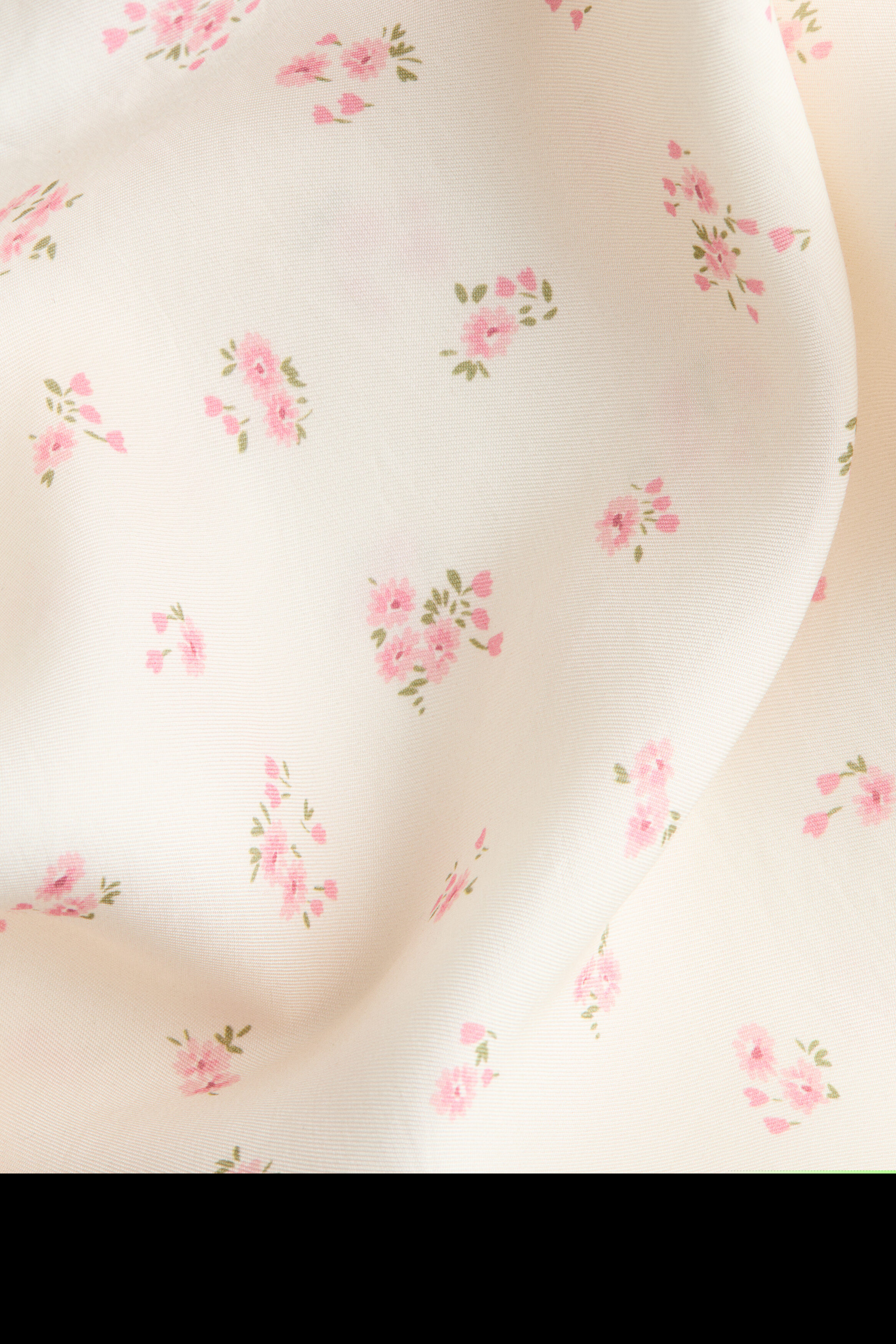 H&M Viscose Slip Skirt, Alternate, color, Cream/Floral