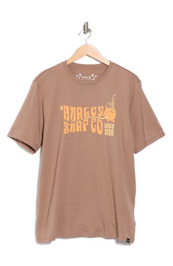 Hurley Surf Co. Graphic T-shirt In Brown
