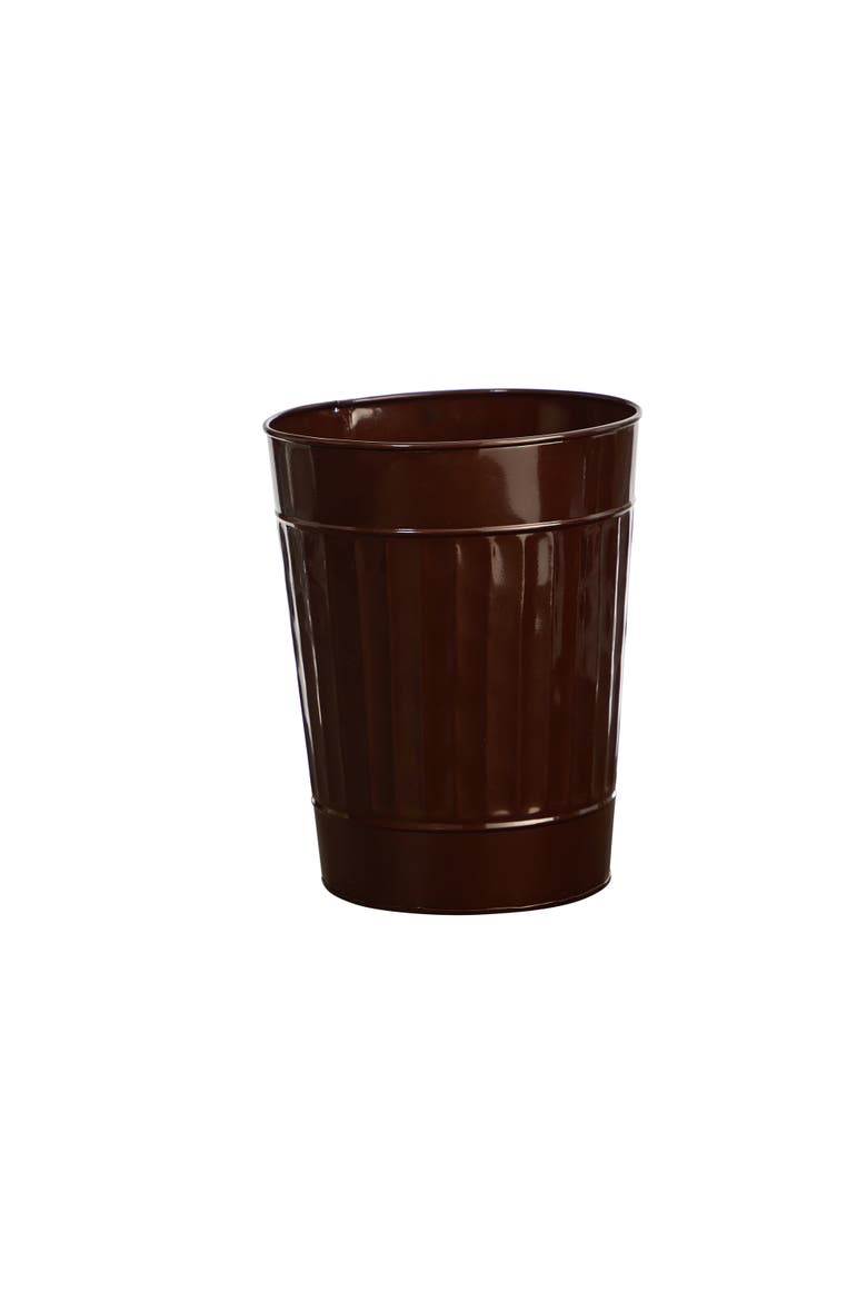 10-in Farmhouse Country Pail Planter, Main, color, Brown