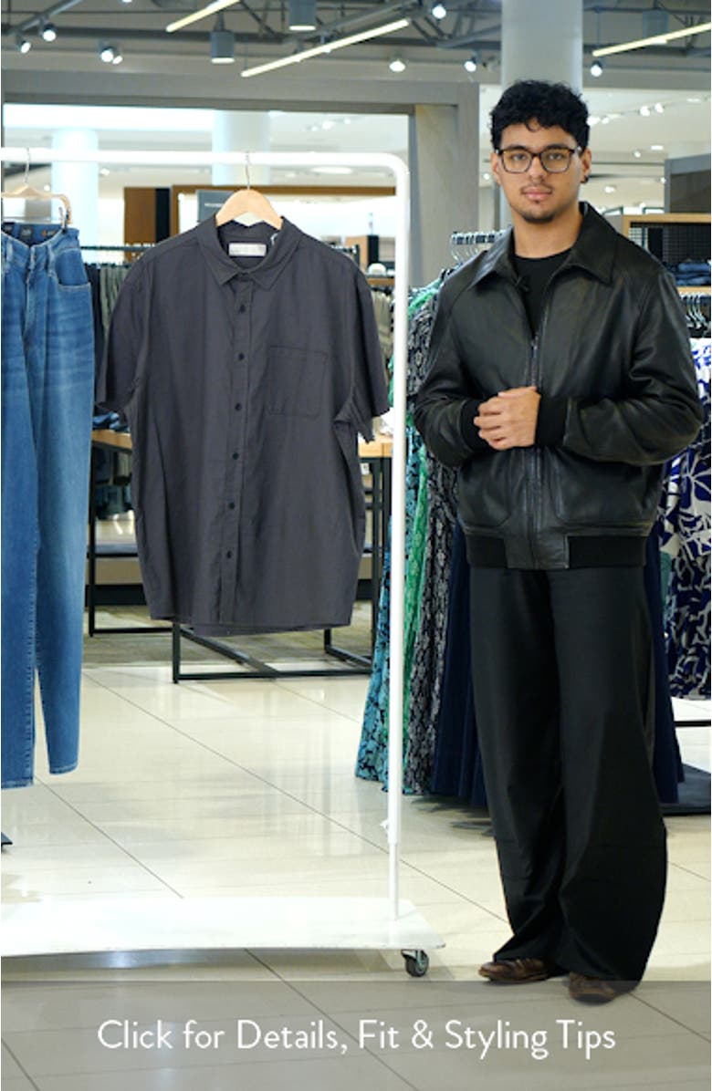 Harbor Short Sleeve Button-Up Shirt, sales video thumbnail