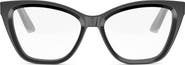 DIOR 'DiorMidnight O B1I 54mm Butterfly Optical Glasses