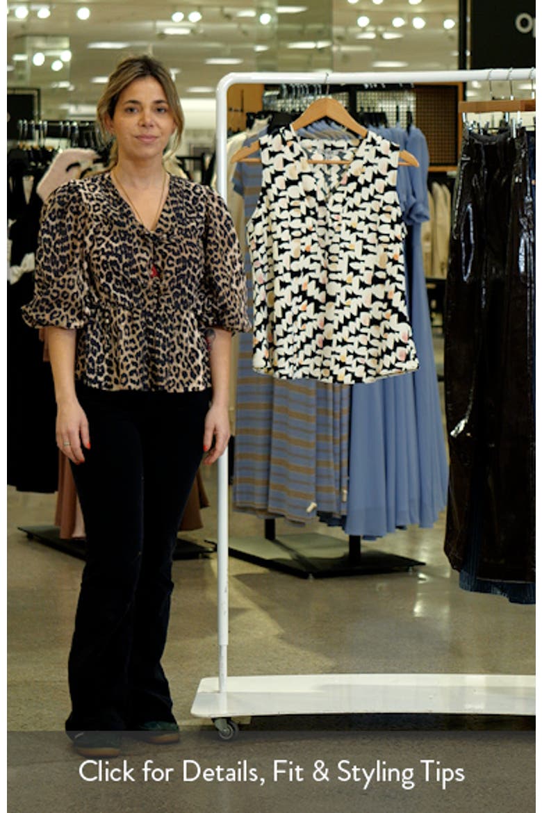 Mod Mix Crepe Sleeveless Top video