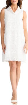 Brave+True Felicity Textured Cotton Shift Dress