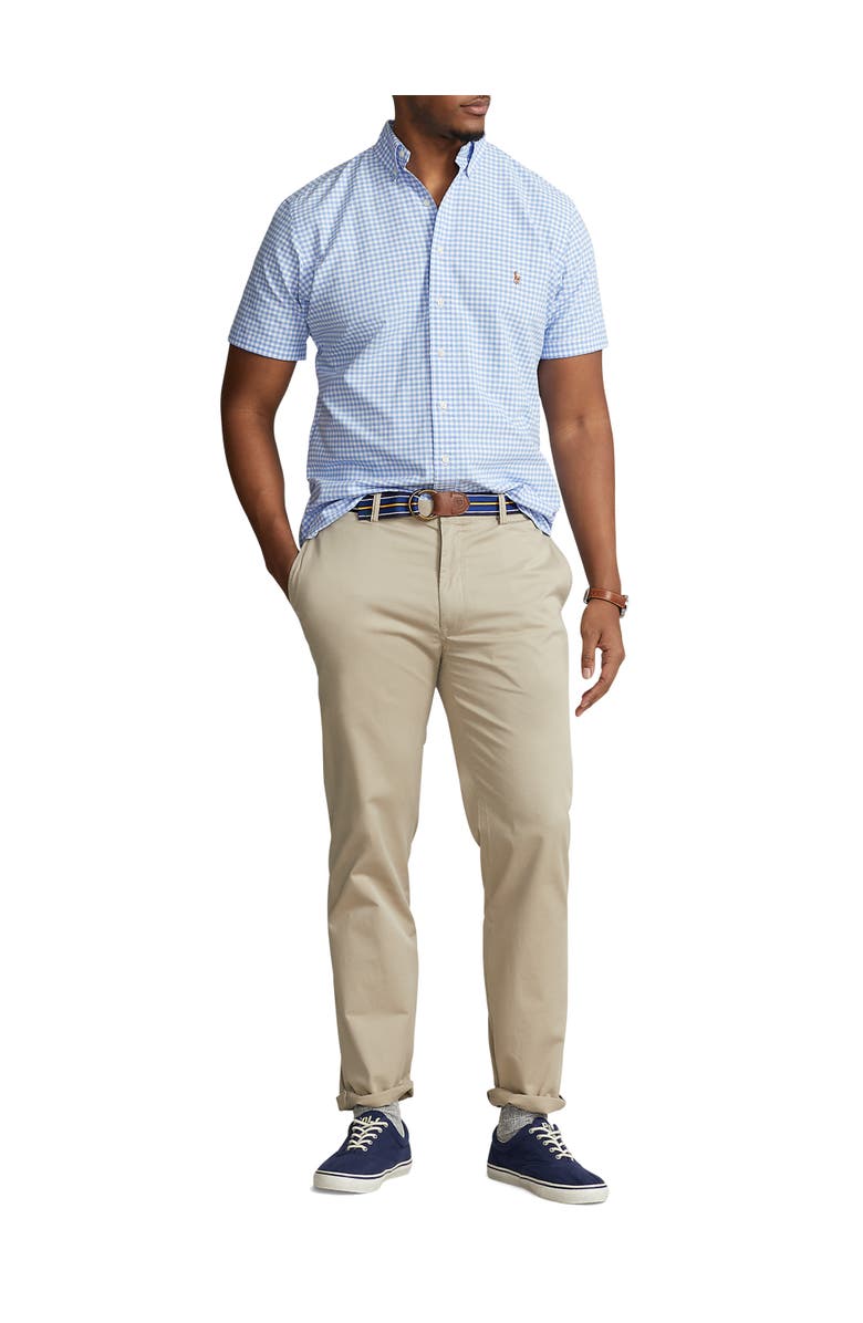 Polo Ralph Lauren Big & Tall Gingham Oxford Sport Shirt, Alternate, color,