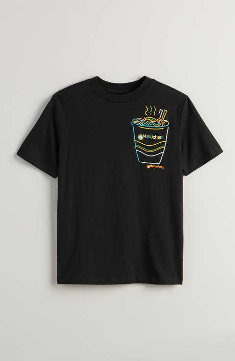 Kids' Loose Fit Cotton Graphic T-Shirt (Big Kid)