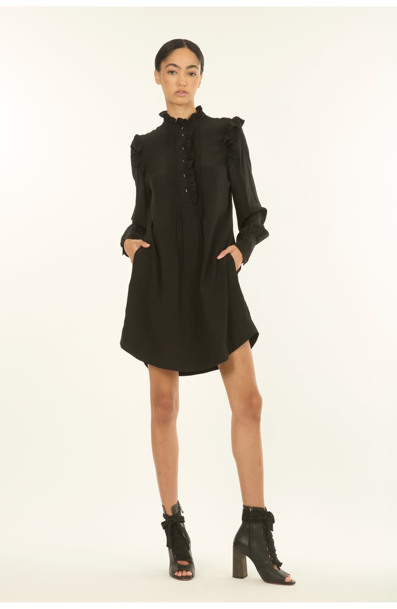SECRET MISSION Myla Dress, Alternate, color, Black