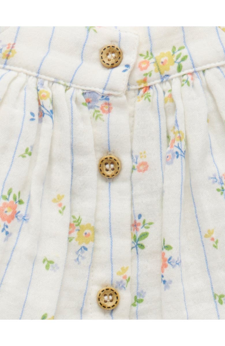 Purebaby Nautical Top & Short Set, Alternate, color, Nautical Floral