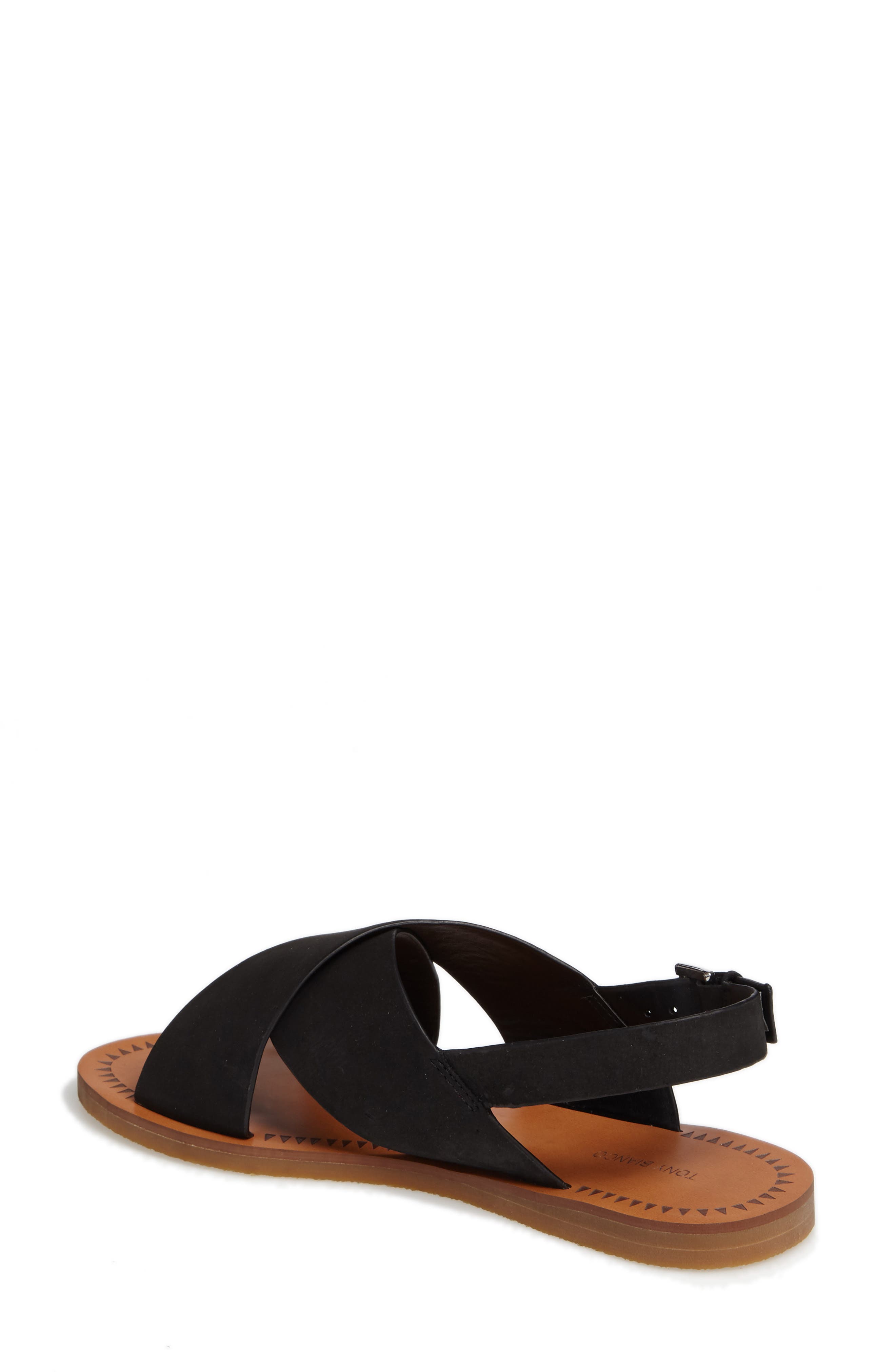 Tony Bianco Henri Cross Strap Sandal, Alternate, color, 