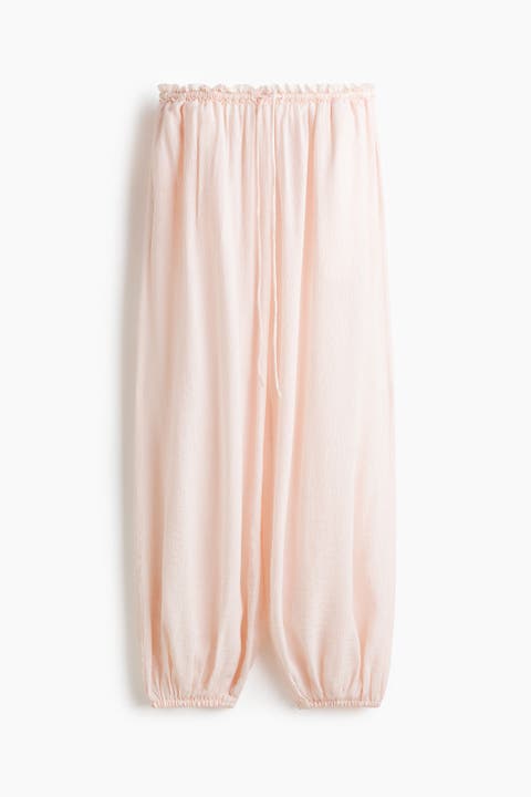Balloon Drawstring Trousers