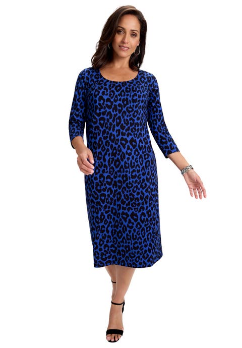 Stretch Cotton T-Shirt Dress (Plus)