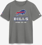 Nike Men's Nike Gray Buffalo Bills Sideline Alternate Final Sprint Dri-FIT T-Shirt