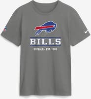 Nike Men's Nike Gray Buffalo Bills Sideline Alternate Final Sprint Dri-FIT T-Shirt