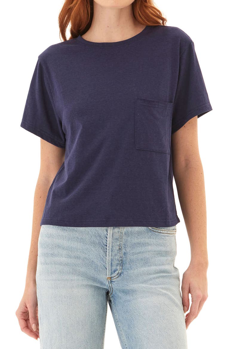 Shelbie Pocket T-Shirt, Main, color, STARGAZER
