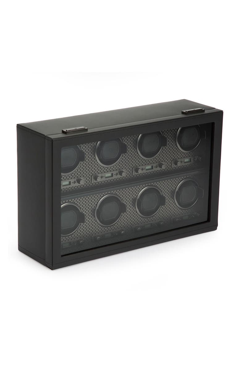 WOLF Axis 8 Piece Watch Winder, Alternate, color, Powder Coat
