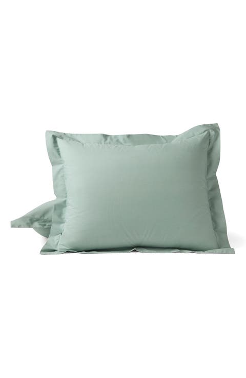 Refined Organic Cotton Percale Sham