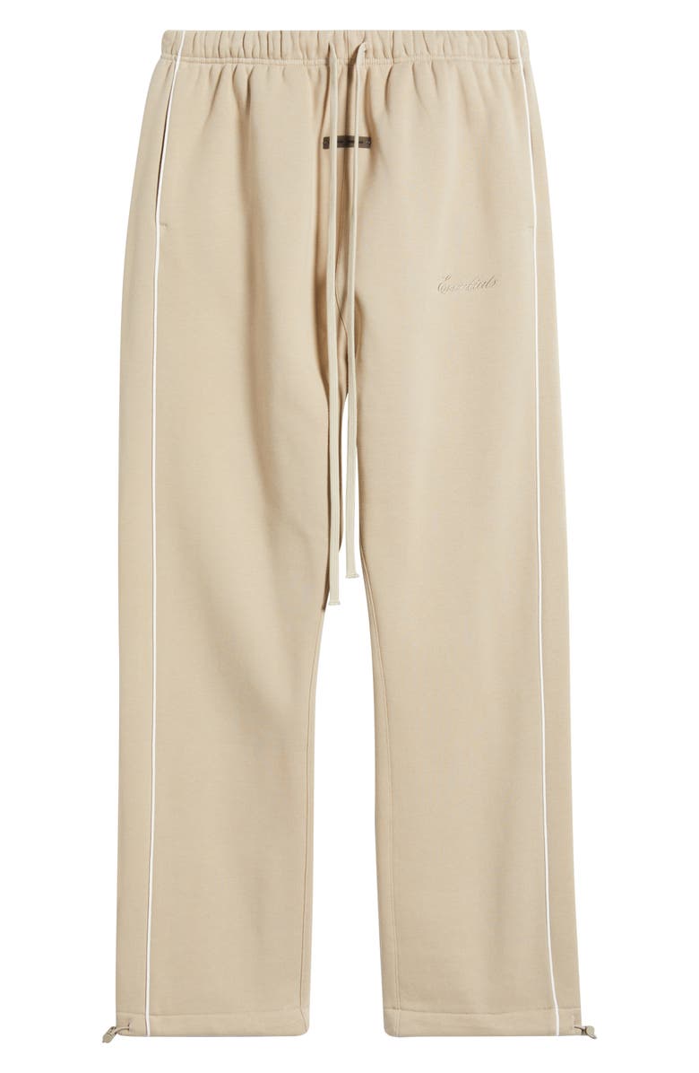 Fear of God Essentials Relaxed Fleece Sweatpants, Alternate, color, Timber/ Cloud White