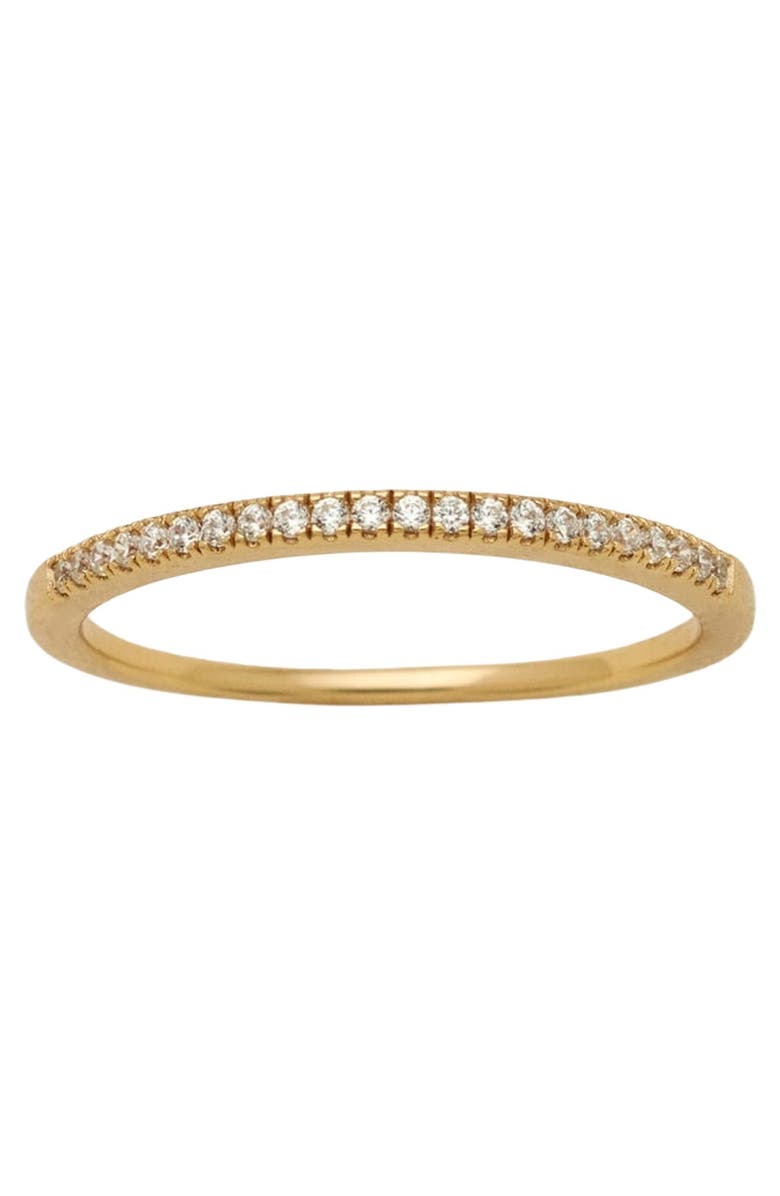 MADE BY MARY Birthstone Stacking Ring, Main, color, Gold Vermeil