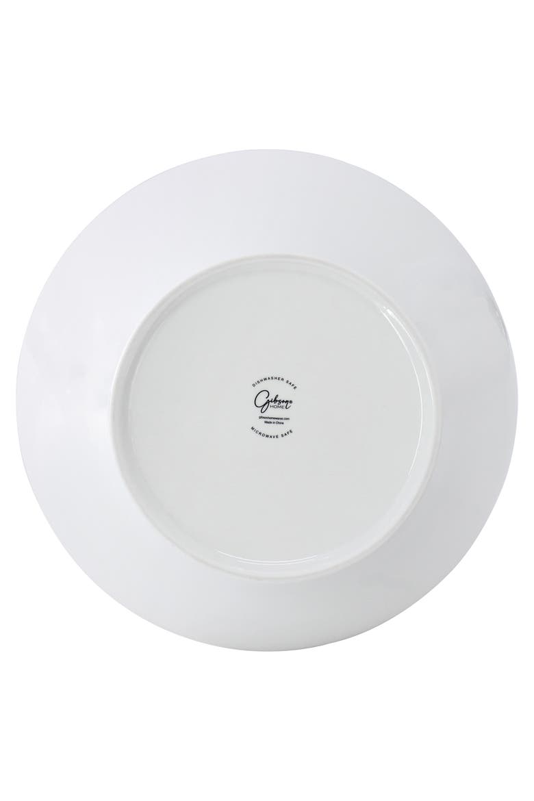 Great Essentials 9.4 Inch Round Fine Ceramic Meal Bowl, Alternate, color, White