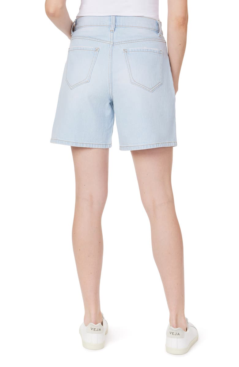 Kensie High Waist Relaxed Shorts, Alternate, color, 