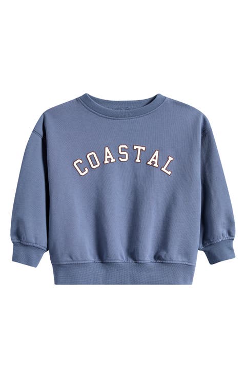 Kids' Graphic Cotton Blend Sweatshirt (Baby)