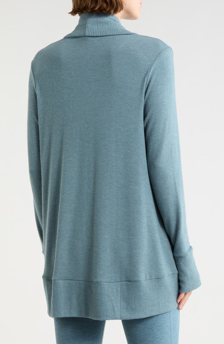 Beyond Yoga Soften Up Cardigan, Alternate, color, Storm