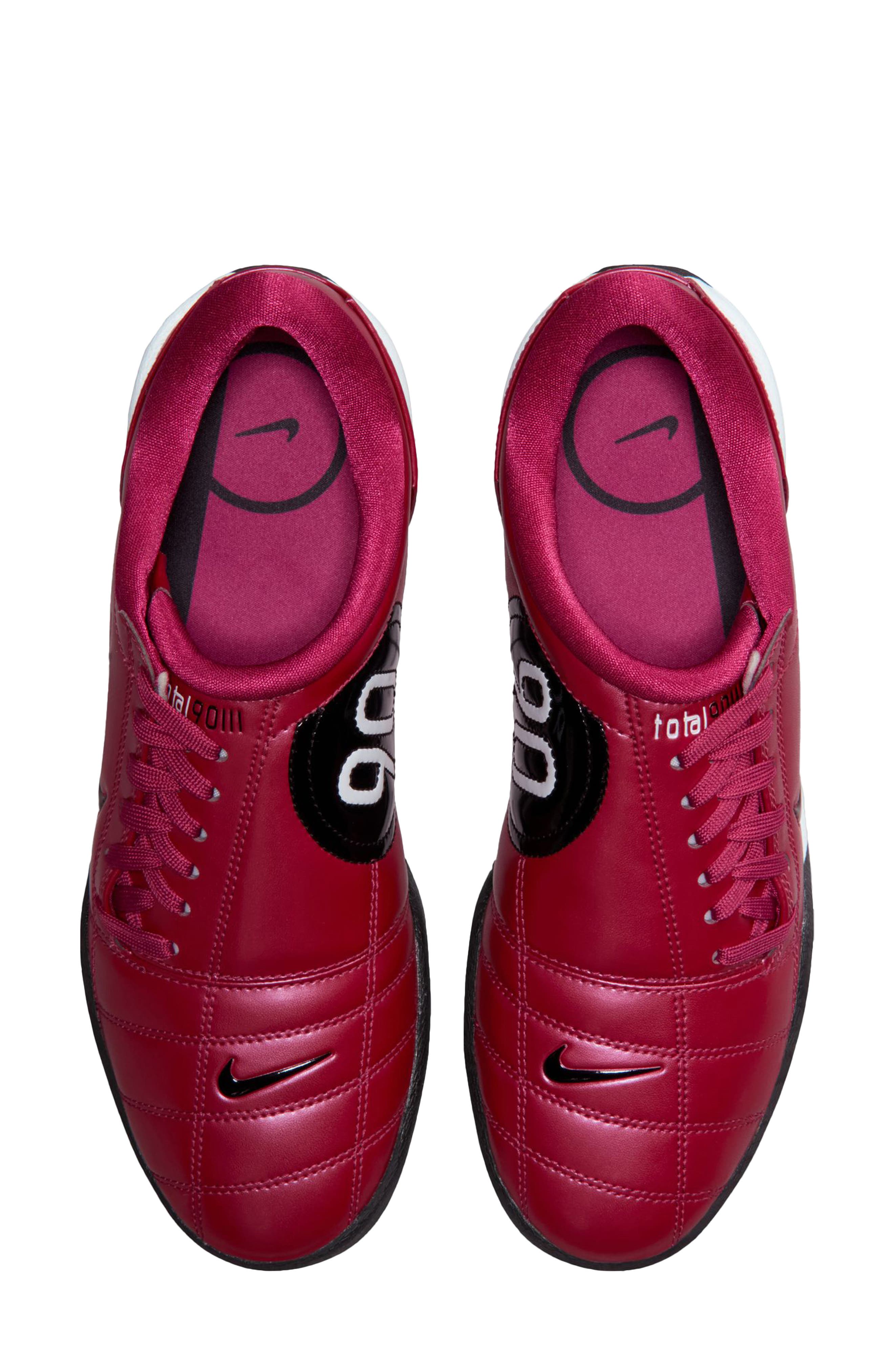 Nike Total 90 Soccer Sneaker, Alternate, color, Sweet Beet/ Black/ White
