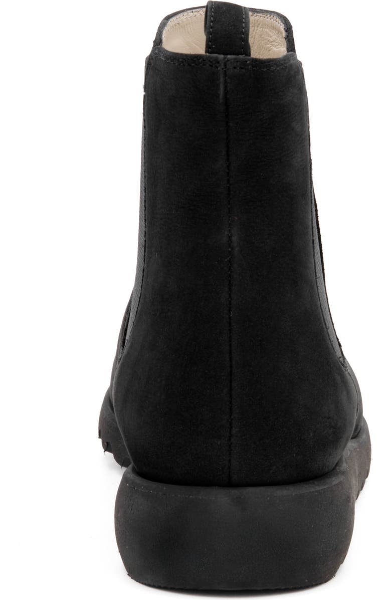Amalfi by Rangoni Elios Platform Chelsea Boot, Alternate, color, Black Long Beach