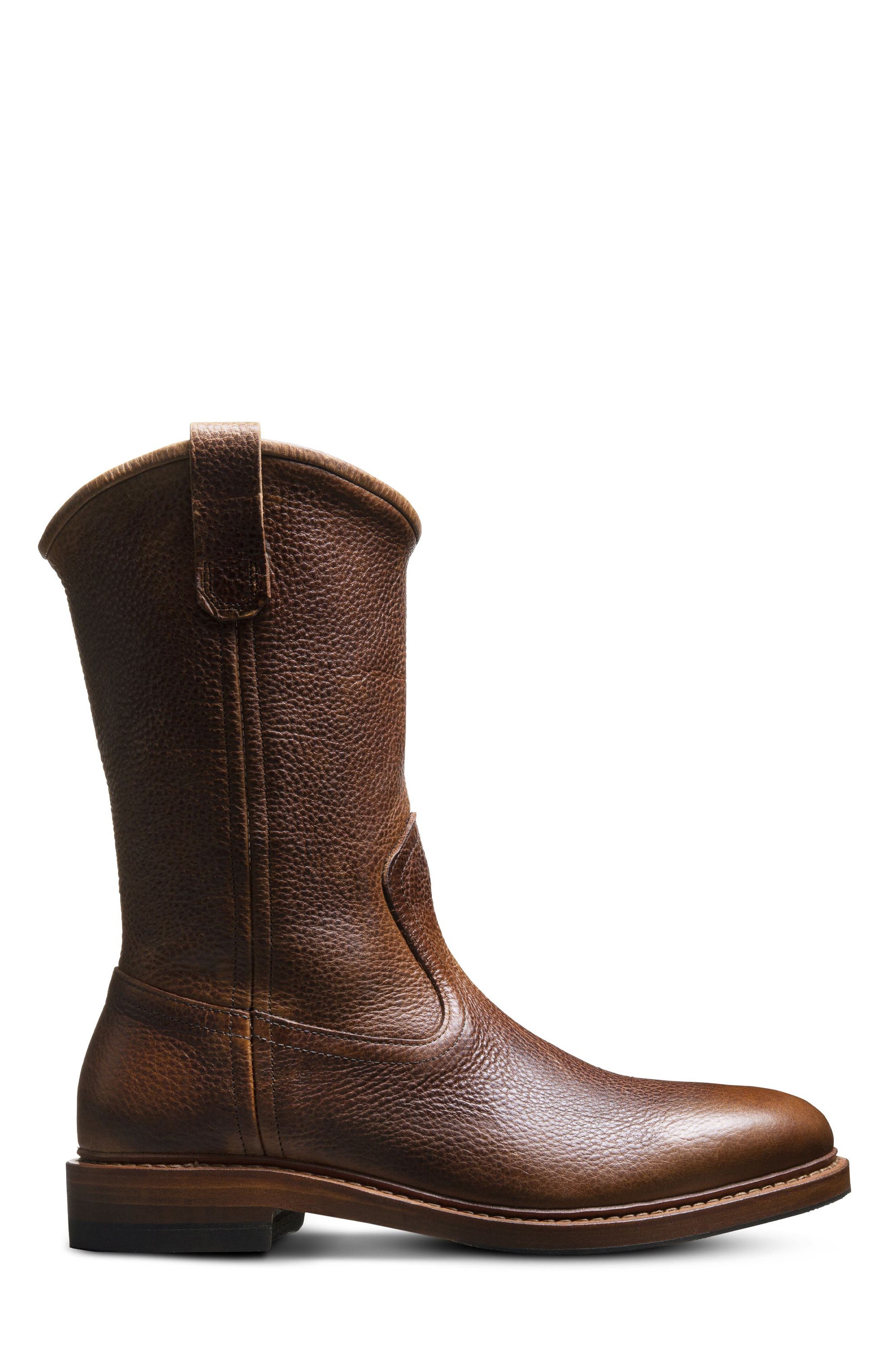 Allen Edmonds Dallas Western Boot, Alternate, color, Husk