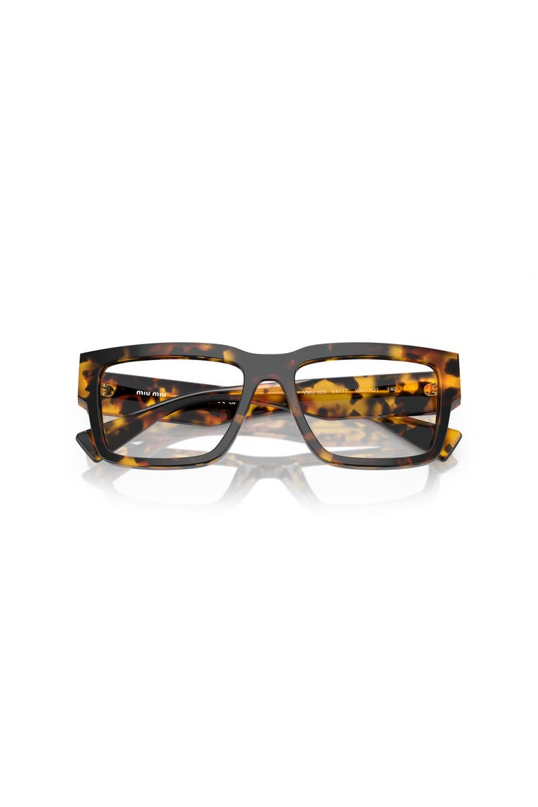 54mm Rectangle optical glasses, Alternate, color, Tortoise