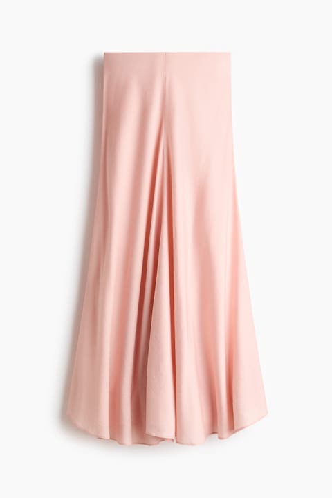 Satin Maxi Skirt
