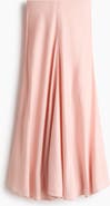 H&M Satin Maxi Skirt