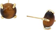 Erin McDermott Jewelry Tigers Eye Studs
