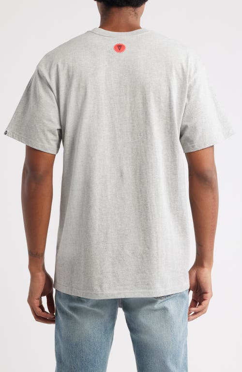 Icecream Stop Light Graphic T-shirt In Gray