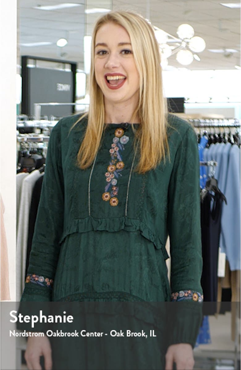 Freddie Cowl Neck Minidress, sales video thumbnail