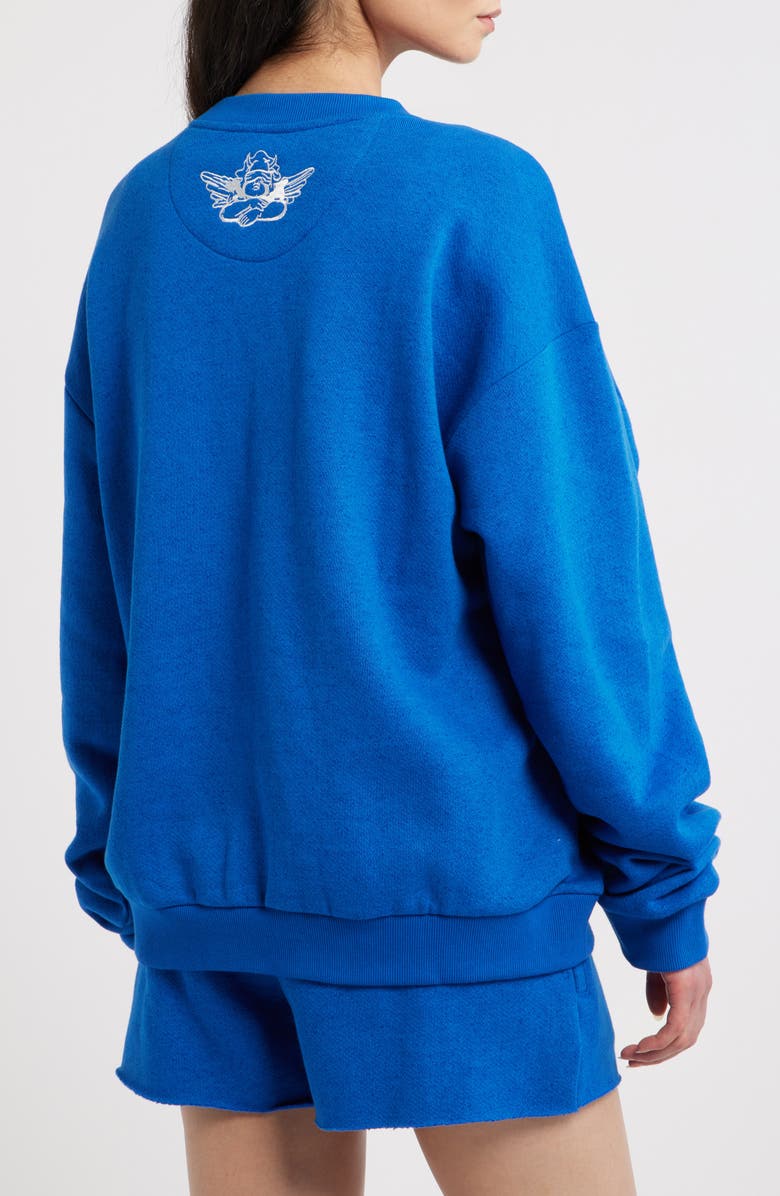 BOYS LIE Game Changer Kara Graphic Sweatshirt, Alternate, color, Blue