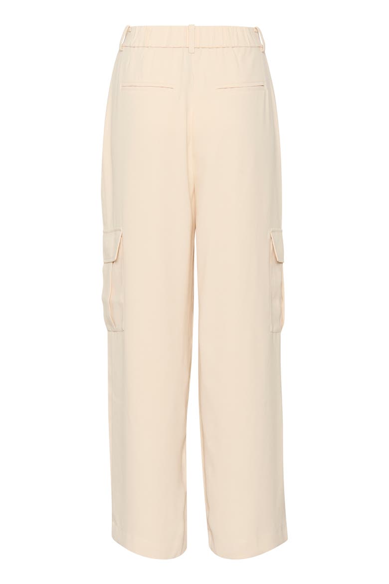 Shirley Wide Legs Cargo Trousers, Alternate, color, Sandshell