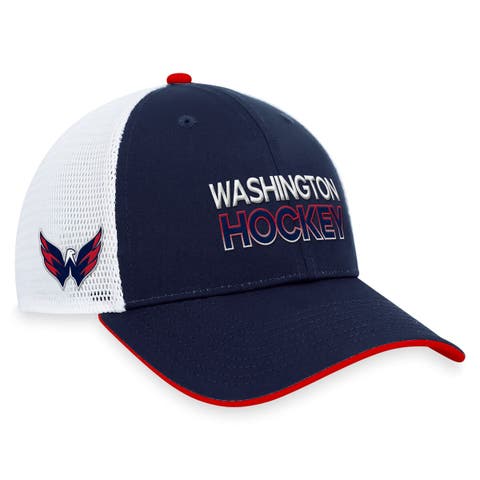 Men's Fanatics Branded  Navy Washington Capitals Authentic Pro Rink Trucker Adjustable Hat