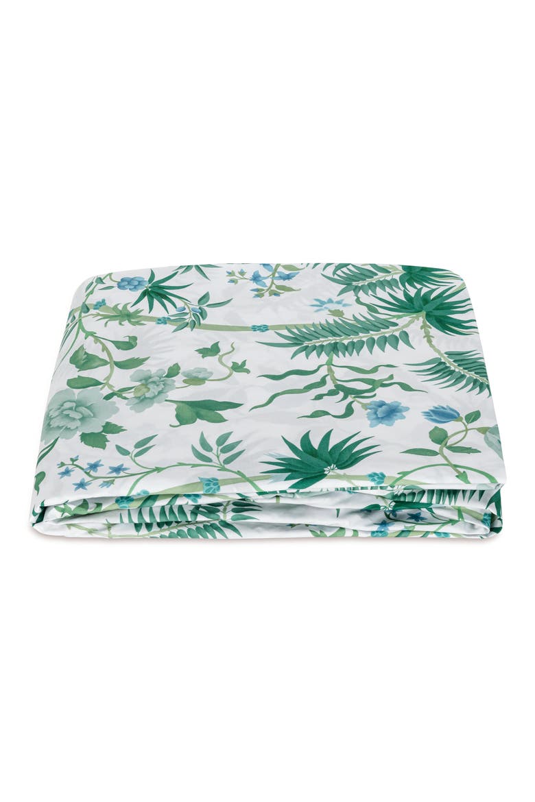 Palmyra 500 Thread Count Fitted Sheet, Main, color, EMERALD
