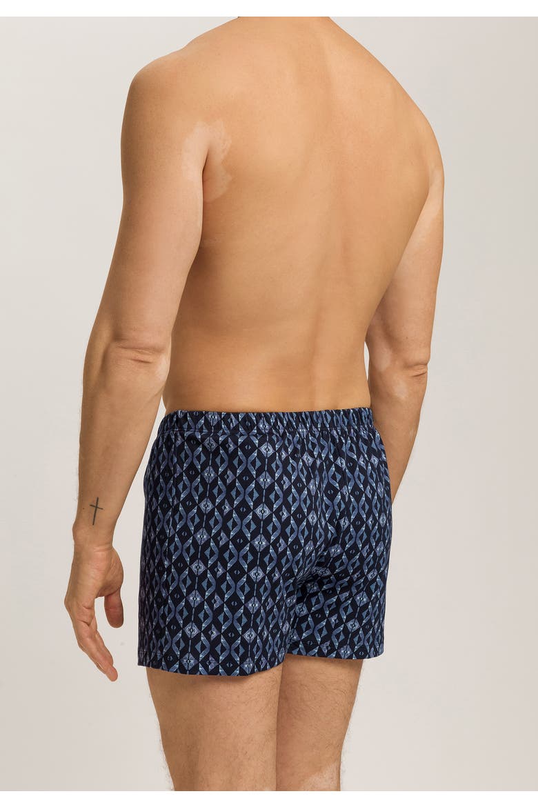 Cotton Sporty Cotton Boxer, Alternate, color, Blue Diamonds
