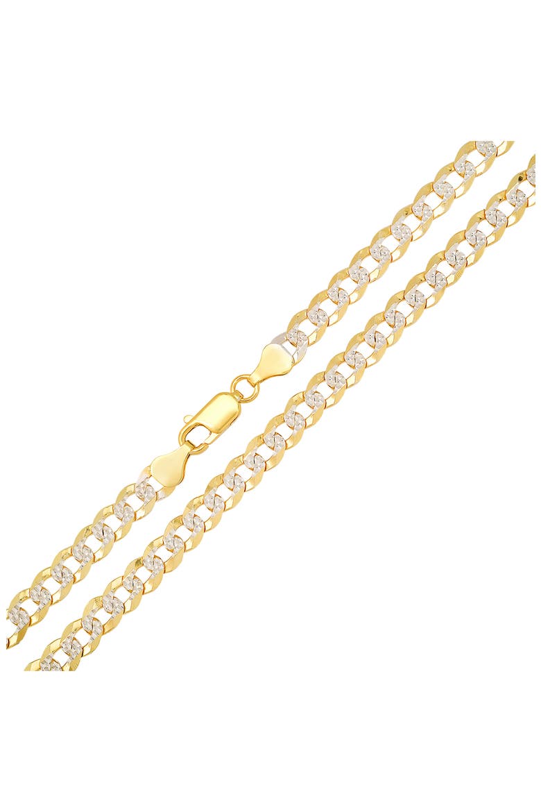 Diamond Cut Cuban Necklace, Alternate, color, GOLD