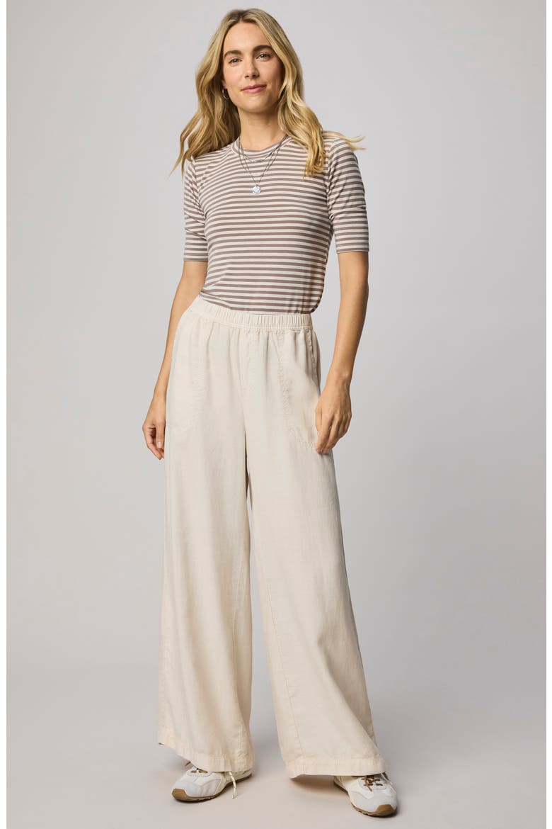 Angie Palazzo Pants, Alternate, color, MOONSTONE