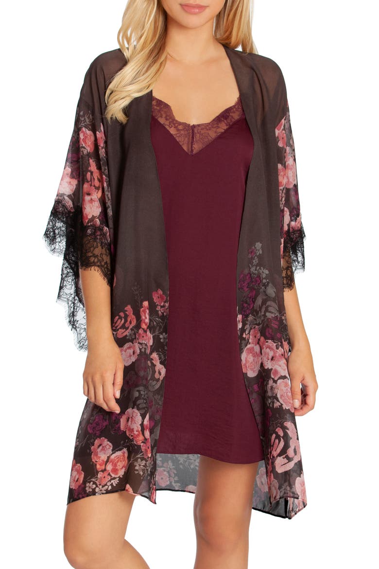 Rose Noir Duster, Main, color, ROSE NOIR PRINT-GREY