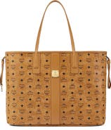 MCM Large Reversible Liz Shopper in Visetos